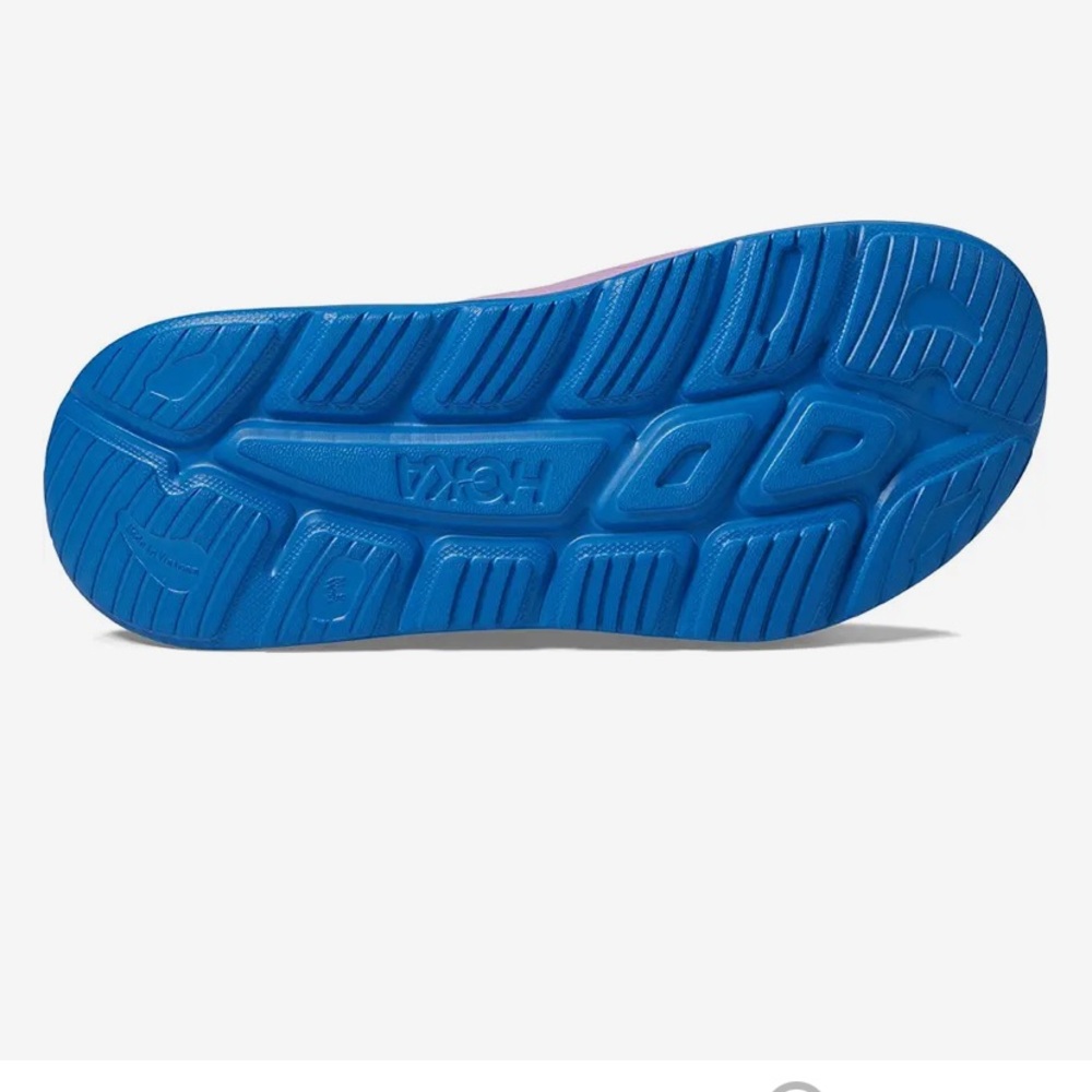 NEW Hoka Ora Recovery Slide 3 Slip On Sandals Cyclamen/ Coastal Sky - Picture 3 of 8